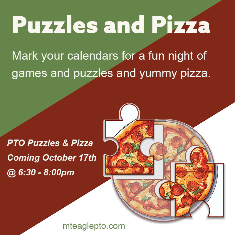 PTO Puzzles and Pizza Night